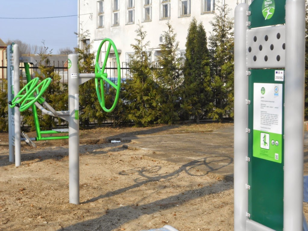 Utworzenie ogólnodostępnej siłowni zewnętrznej