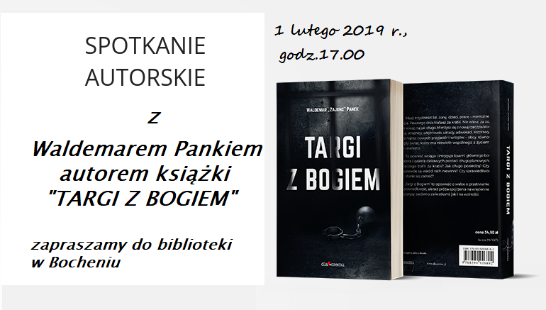 Zapraszamy na spotkanie autorskie