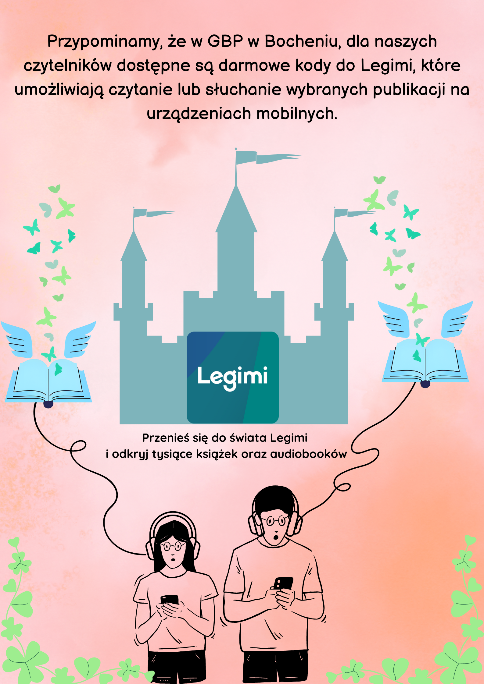 Przypomnienie o darmowych kodach do Legimi